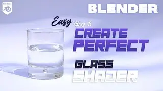 Learn easy way to create perfect glass shader in blender | Deepak Graphics