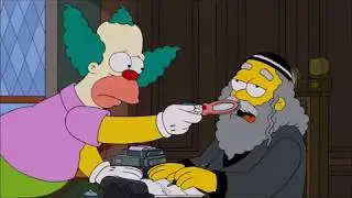 The Simpsons: Rabbi Hyman Krustofsky Death scene + Funeral
