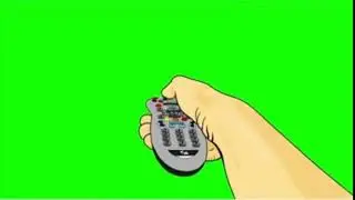 Tv Remote  - Green Screen HD