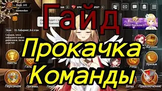 Sword Master Story: Гайд по прокачке героев, моя команда, фракции.