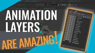 Maya Tutorial -  How To Make BIG Changes FAST With Animation Layers