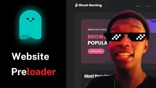 Preloader for website using HTML,CSS and JavaScript