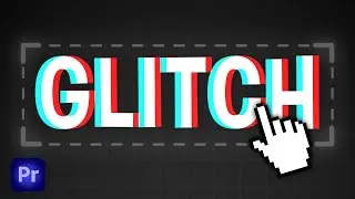 How To Make Glitched Text Effect in Premiere Pro