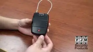SX-776 FJM Cable Alarm Lock, combination cable lock, bike lock alarm