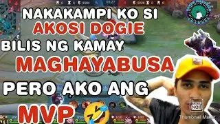 Akosi Dogie nakakampi ko sa Rank game,, Fasthand gamit hayabusa😱😱#mobilelegend #akosidogie