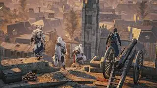 All The Legendary Assassins Team Up to Defend Paris | Assassin's Creed Unity