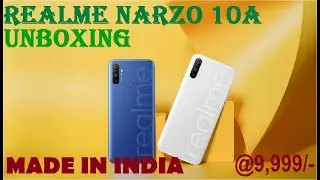 REALME NARZO 10A | BEST GAMING PHONE UNDER 10K | UNBOXING