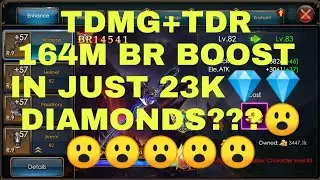Legacy Of Discord-TDMG+TDR Spend 23k diamonds 164M boost . RARE ATTRIBUTE BOOST