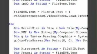 VB.NET - How to make a Mini Screen Recorder - Tutorial - Roylyn Andrews