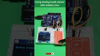 Using Analogue Touch Sensor With Arduino #arduinoproject #arduino #diyproject #diyelectronics