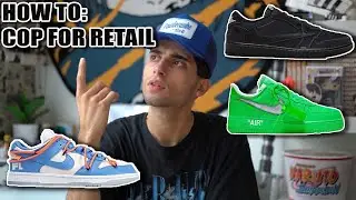 HOW TO COP HYPED SNEAKER RELEASES FOR RETAIL ‼️