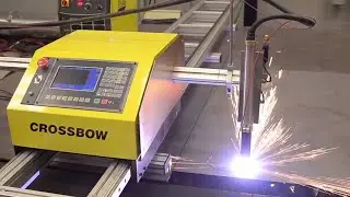 Crossbow CNC cutting machine operation in Urdu/Hindi