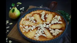 TARTE AMANDINE AUX POIRES