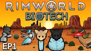 Lets Play RimWorld 1.4 Biotech: Mutant Rat Colony | Episode 1 Repopulating!