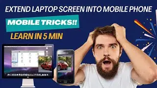 Purane Mobile ko Smart Monitor Banayein! Laptop Screen Extend Karein USB Cable se!