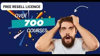 700+ Online Courses FREE Resell Licence
