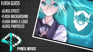 Glass Flash Template Avee Player||Avee Player Template