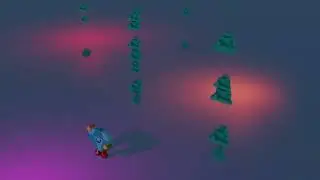 Blender 3D - Sketch Dude Particles Experiment 2