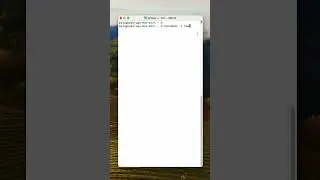 macOS terminal sudo
