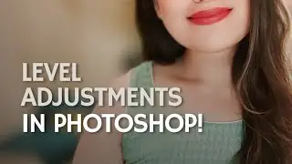 Learn about level adjustment in Photoshop! #photoedtiing #photoshopmagic