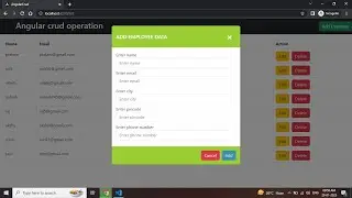 Angular crud operation using JSON server | Reactive form Crud operation 