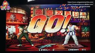 🥋 Coin-Operated Dual-Player Arcade Fighting Machine – Battle-Ready Fun!