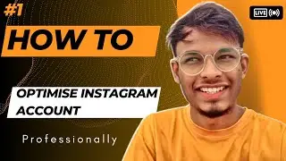 How to create or how to optimise Instagram account//millionaire success series#2 / live process