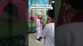 MassyaAllah, Hal yg paling di banggakan oleh orang tua adalah memiliki anak yang soleh dan sholehah.