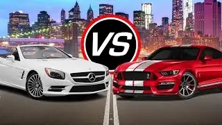 2016 Mercedes SL400 vs Ford Mustang Shelby GT350 - Spec Comparison!