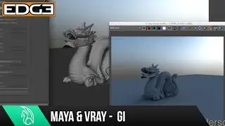 05 VRAY for Maya Rendering Tutorial Series for Beginners - Global Illumination