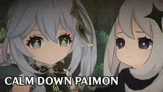 saddest moment of paimon, HUEHUEHUE!!!