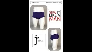 055 WRESTLING BRIEF SEWING TUTORIAL