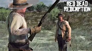 Джек Марстон мстит Эдгару Россу за смерть отца. Эпилог игры Red Dead Redemption
