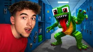 Escape this Minecraft School at 3 AM...