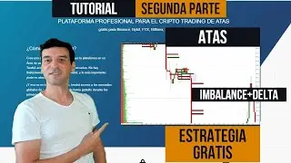 ATAS Plataforma de Trading- Tutorial segunda parte- Estrategia gratis Bitcoin/USDT
