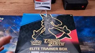 Pokémon Crown Zenith Elite Trainer Box Opening #1!