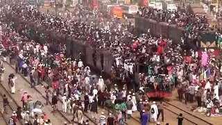 Most Crowded Train in the World- Bangladesh Railway | Compilation Of Train Top Traveling