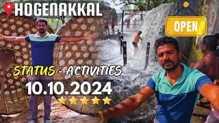 ✨Hogenakkal Coming 🪔🎆 DUSSEHRA Update👍 | WEEKEND STATUS⁉️🤩 #hogenakkal #ontrending #hogenakkalfalls
