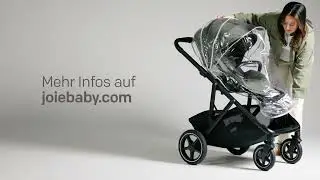 How To I So bringst du beim Joie versiti den Regenschutz an