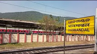 Beautiful View from Train Between Haridaspur- Dhanmandal Station || Bablu Mohapatra