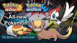 Sun & Moon Info! New Pokémon - New Abilities - New Battle Format!