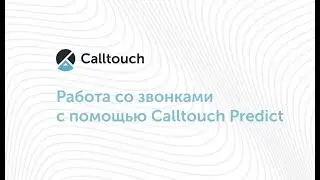 Работа со звонками с помощью Calltouch Предикт