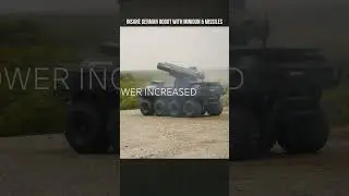 Insane German Robot with Minigun & Missiles