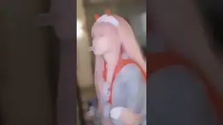 zero two cosplay 🔥💯🥵#shorts #dance #anime #shortvideo #cosplay #viral #girl #tending #japanese #