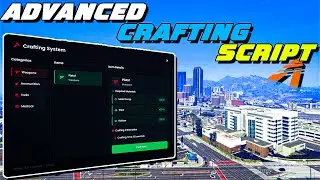 Free Advanced Crafting Script | QR-Crafting | QBCore Framework | FiveM Tutorial #69