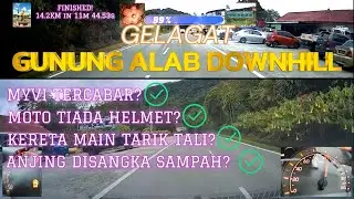 Jalan Tambunan - Penampang (Gunung Alab Downhill) Full Journey Video