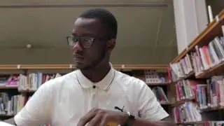 Musbau, A-level student