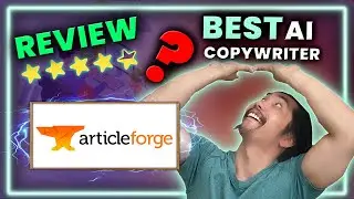 🚀 Article Forge Review | Best AI Writing Tool | Jasper Alternative