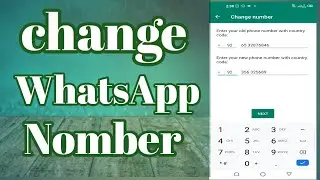 How to change WhatsApp Nomber with out losing Data | #Tech Mehran #changewhatsaapnomber