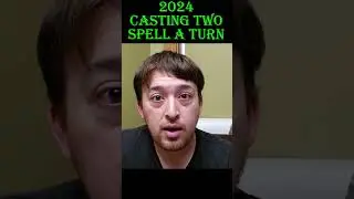 Casting two spells  #5espells #dnd #spells #spell #dungeonsanddragons #short #shorts #dndshorts